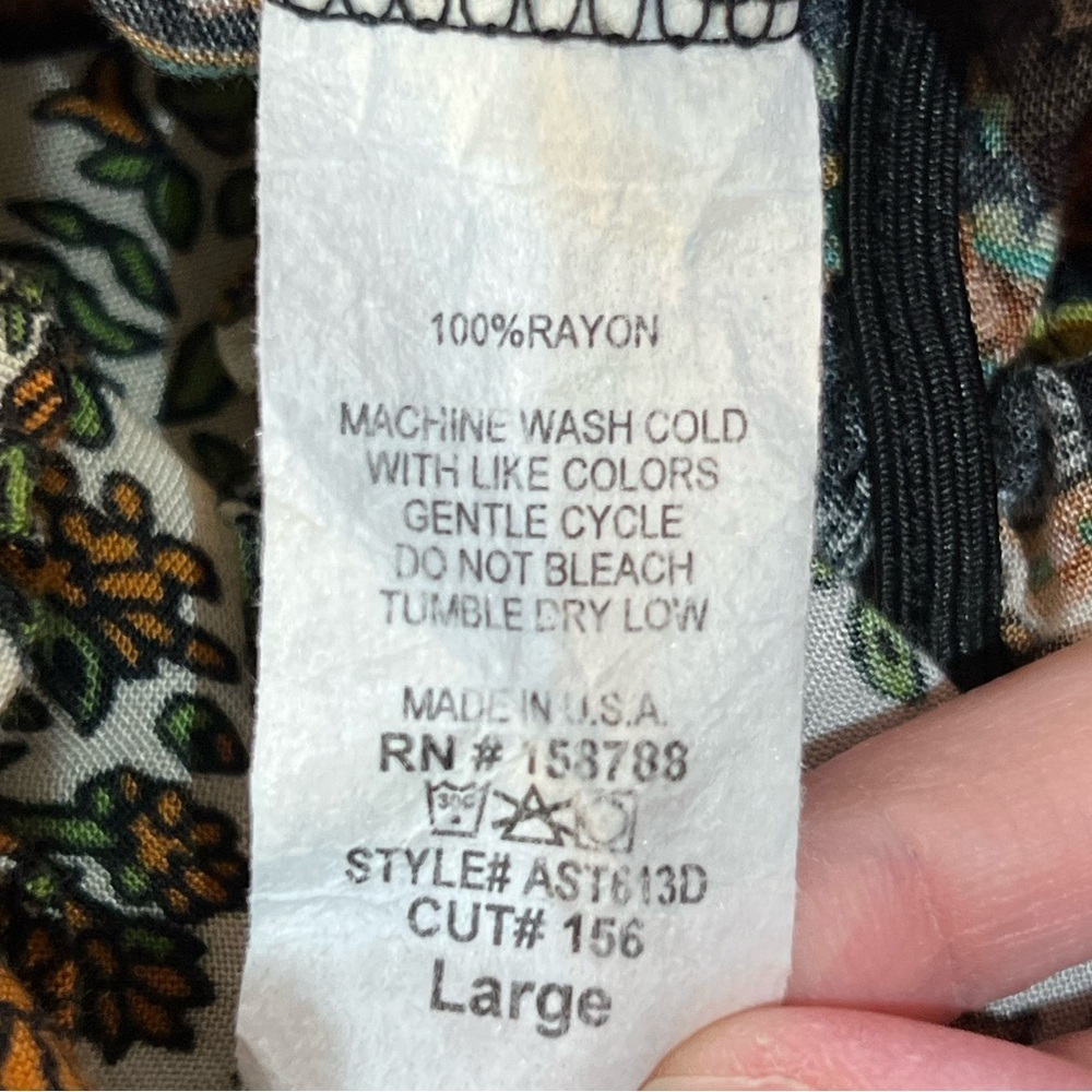Amable Floral Bandeau Top Large - Picture 4 of 5